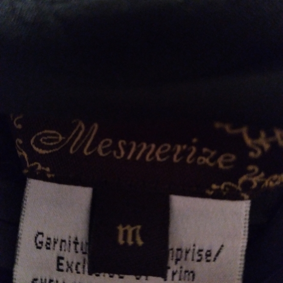 NWT Mesmerize Sleeveless Black Lace Satin Party Wedding Cocktail Dress Size Med - Picture 10 of 13